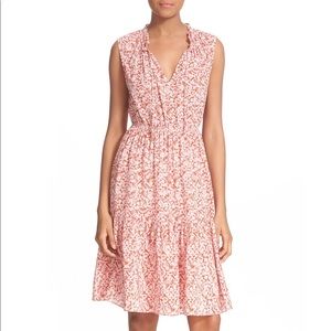 Rebecca Taylor Silk Floral Printed Dress